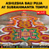 Participate in Ashlesha Bali Puja Online on 1st Sept., 2024 at Subrahmanya Temple, Udupi, seeking protection and relief from Sarpa Dosh, Naga Dosh, Kuja Dosham (Manglik Dosh) and Kala Sarpa Dosh