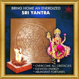 Bring Home Energized Sri Yantra to attract ‘Abundant Fortunes’, ‘Elevate Energy’ and overcome all obstacles in the path of success in your life. Order your Energized Yantra Online from PurePrayer