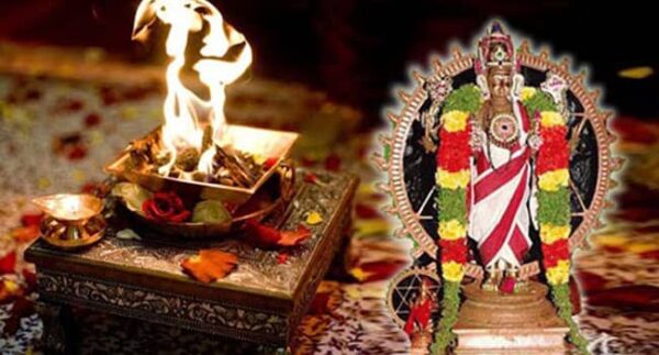 Perform Sudarshana Homam or Sudarshan Havan with best experienced and Vedic Pandits, Panthulu, Purohits or Tamil Vadhyars from Pureprayer 