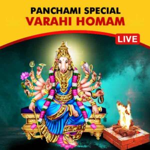 Participate in Karthik Panchami Special Varahi Homam on 6th November, 2024 Online at Kumbakonam of Tamil Nadu, seeking Positivity and Progress in Business/Life, destruction of enemies