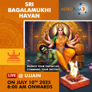 Overcome negative forces, opponents, legal battles with Poornima Special Bagalamukhi Havan Sarvakarya Siddhi Maha Yagya Online at Ujjain on 10th July, 2025